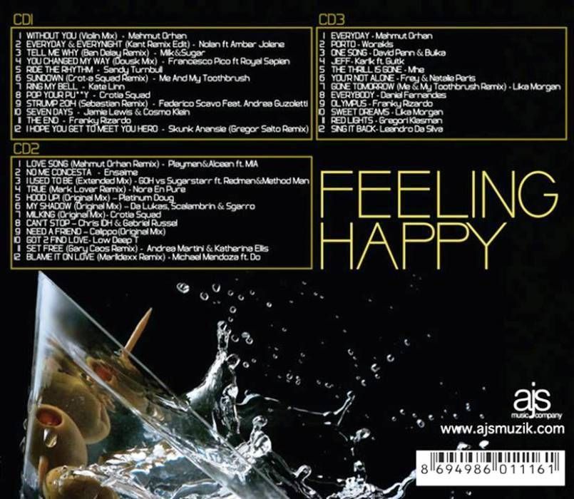 FEELING HAPPY - VARIOUS (3 CD)