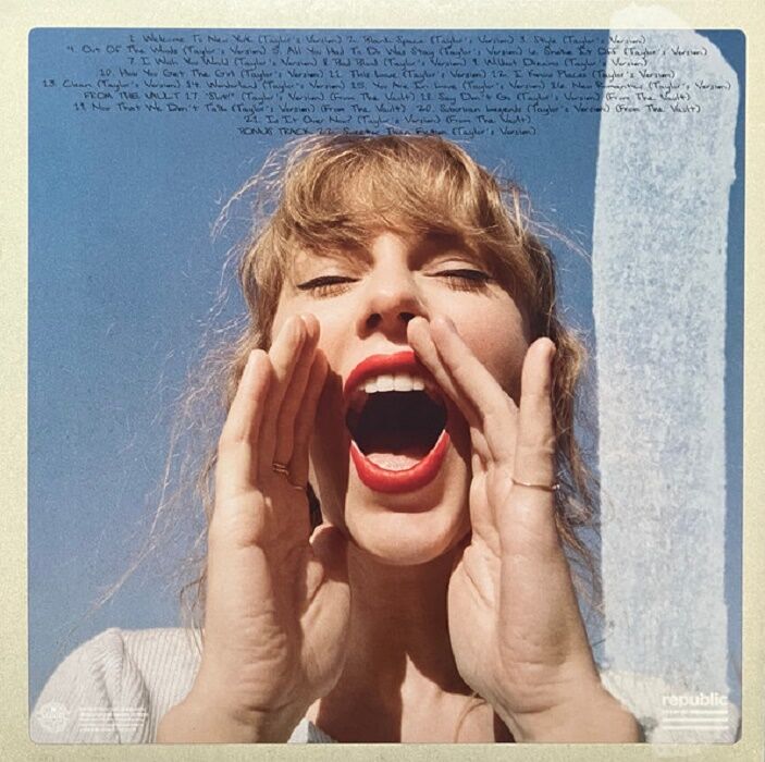TAYLOR SWIFT - 1989 (TAYLOR'S VERSION)(TANGERINE EDITION) (2 LP)