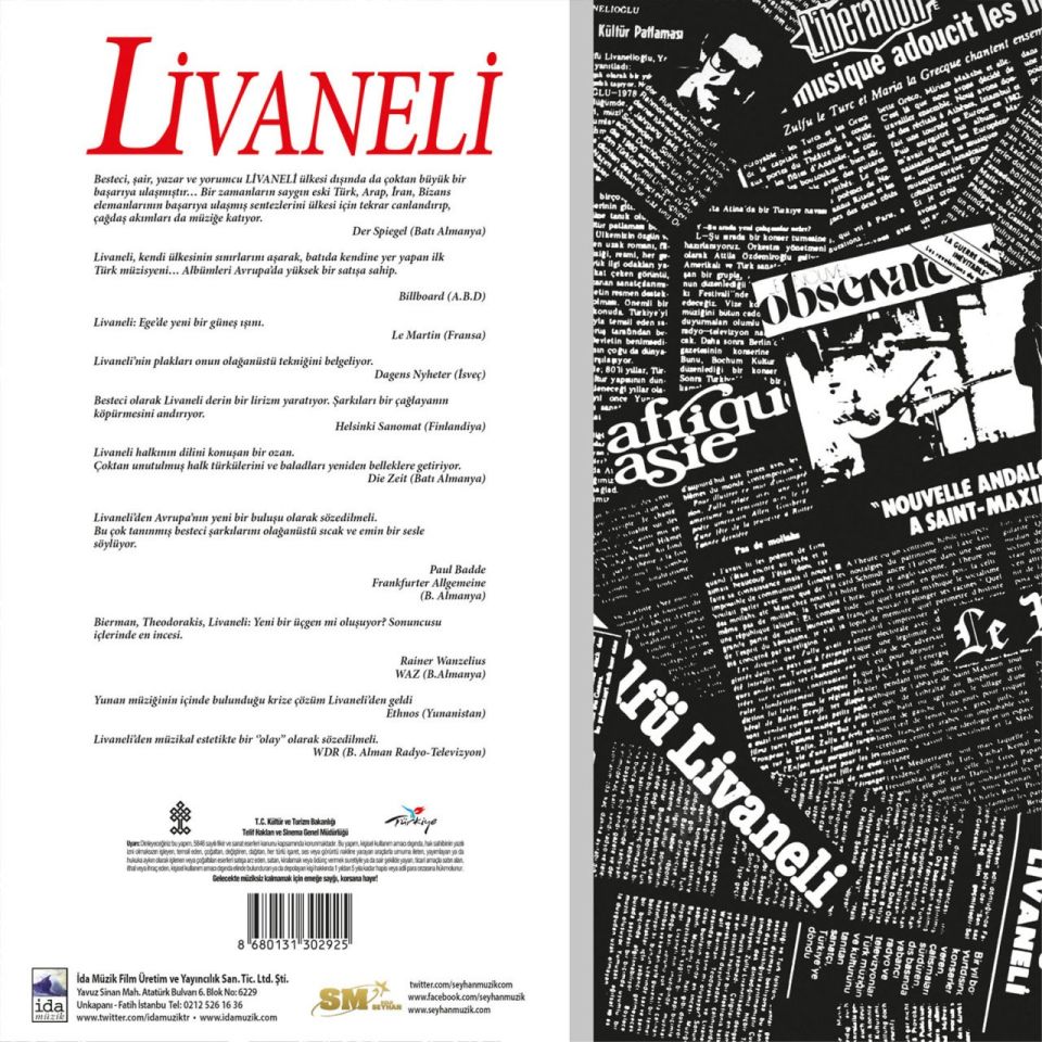 ZÜLFÜ LİVANELİ - ADA (LP)