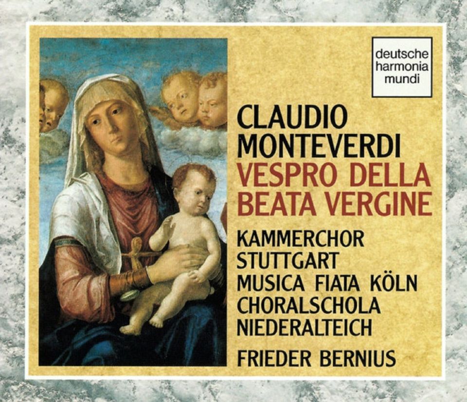 MONTEVERDI - VESPRO DELLA BEATA VERGINE (FRIEDER BERNIUS) (2 CD) (1990)