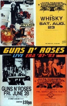 GUNS N ROSES - LIVE ERA '87 - '93 (MC)