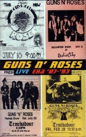 GUNS N ROSES - LIVE ERA '87 - '93 (MC)