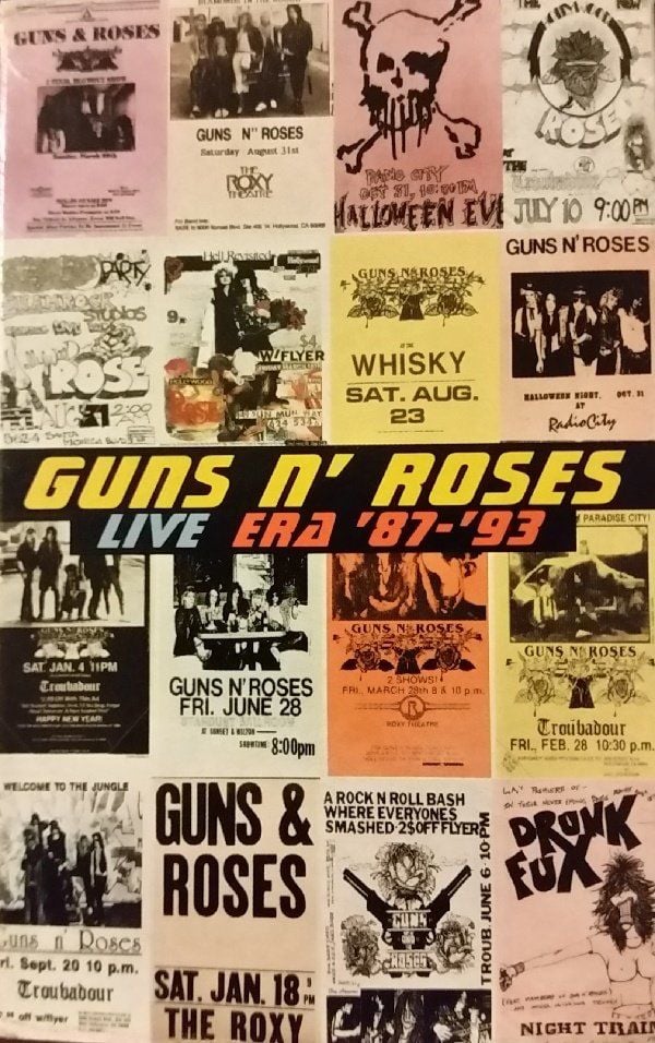 GUNS N ROSES - LIVE ERA '87 - '93 (MC)