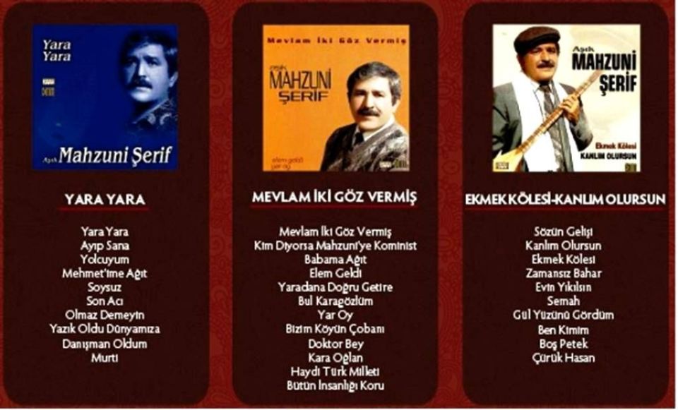 AŞIK MAHZUNİ ŞERİF - ARŞİV SERİSİ 2 (3 CD)