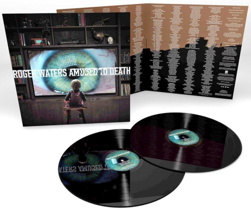 ROGER WATERS - AMUSED TO DEATH (200 gram LP)