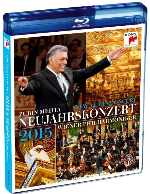 ZUBIN MEHTA VIENNA PHILHARMONIC - NEW YEAR’S CONCERT 2015 (BLU-RAY)