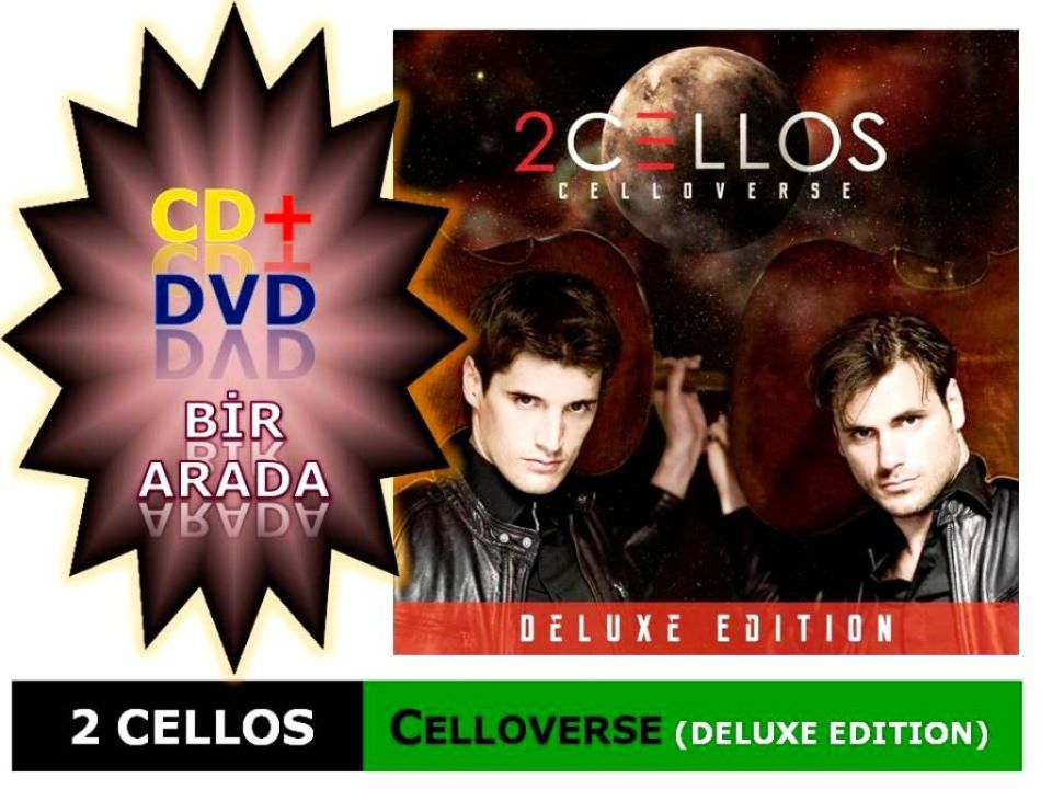 2 CELLOS	 - CELLOVERSE (DELUXE EDITION) (CD+DVD)