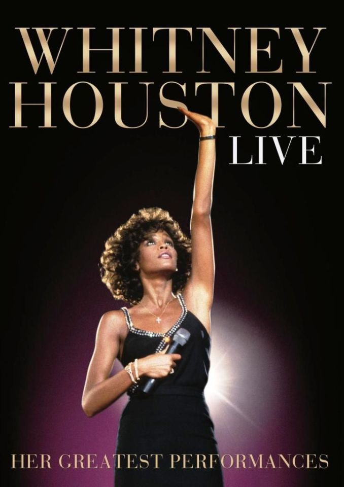 WHITNEY HOUSTON - LIVE  HER GREATEST PERFORMANCE (DVD)