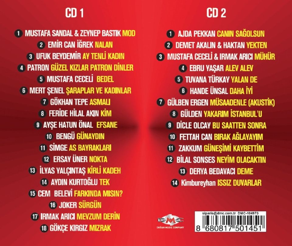 HiT 2020 - ÇEŞiTLi SANATÇILAR (2 CD)
