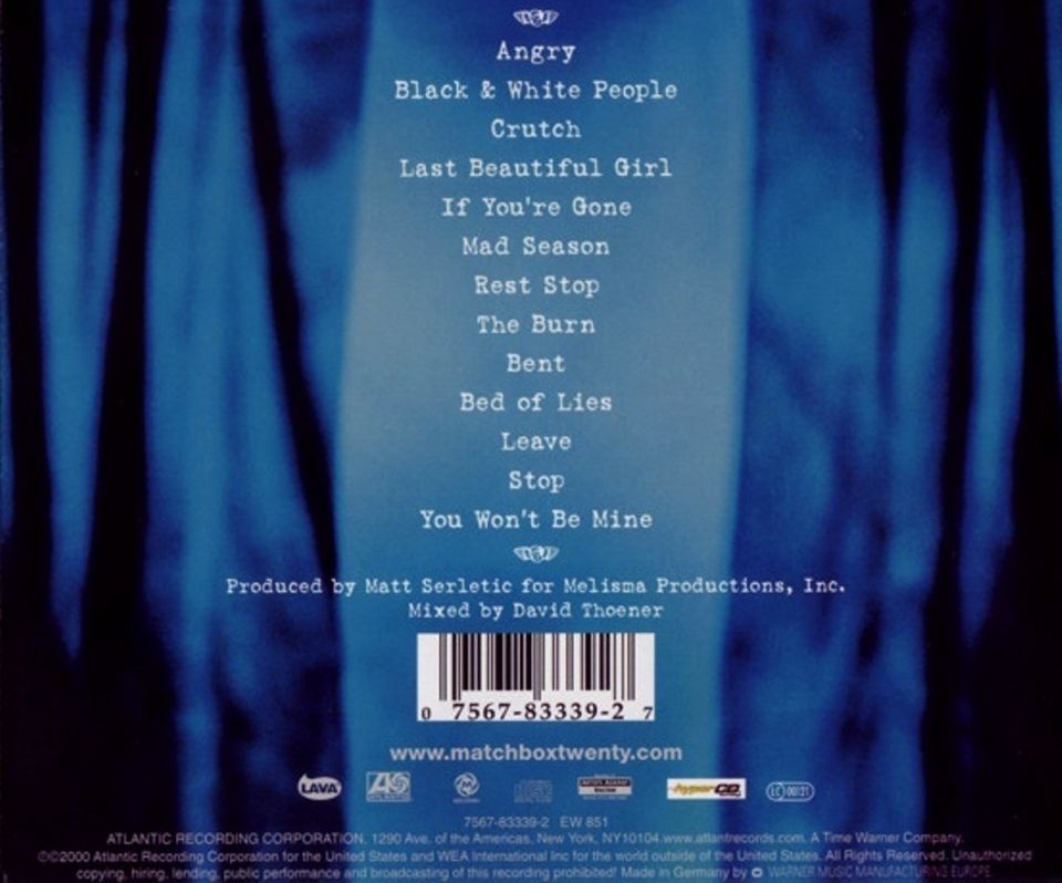 MATCHBOX TWENTY - MAD SEASON (CD)
