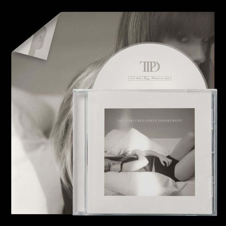 TAYLOR SWIFT - THE TORTURED POETS DEPARTMENT (CD) (2024)