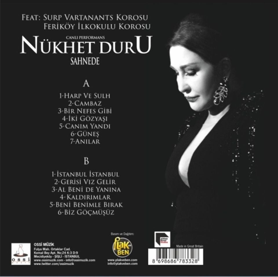 NÜKHET DURU - SAHNEDE (LP)