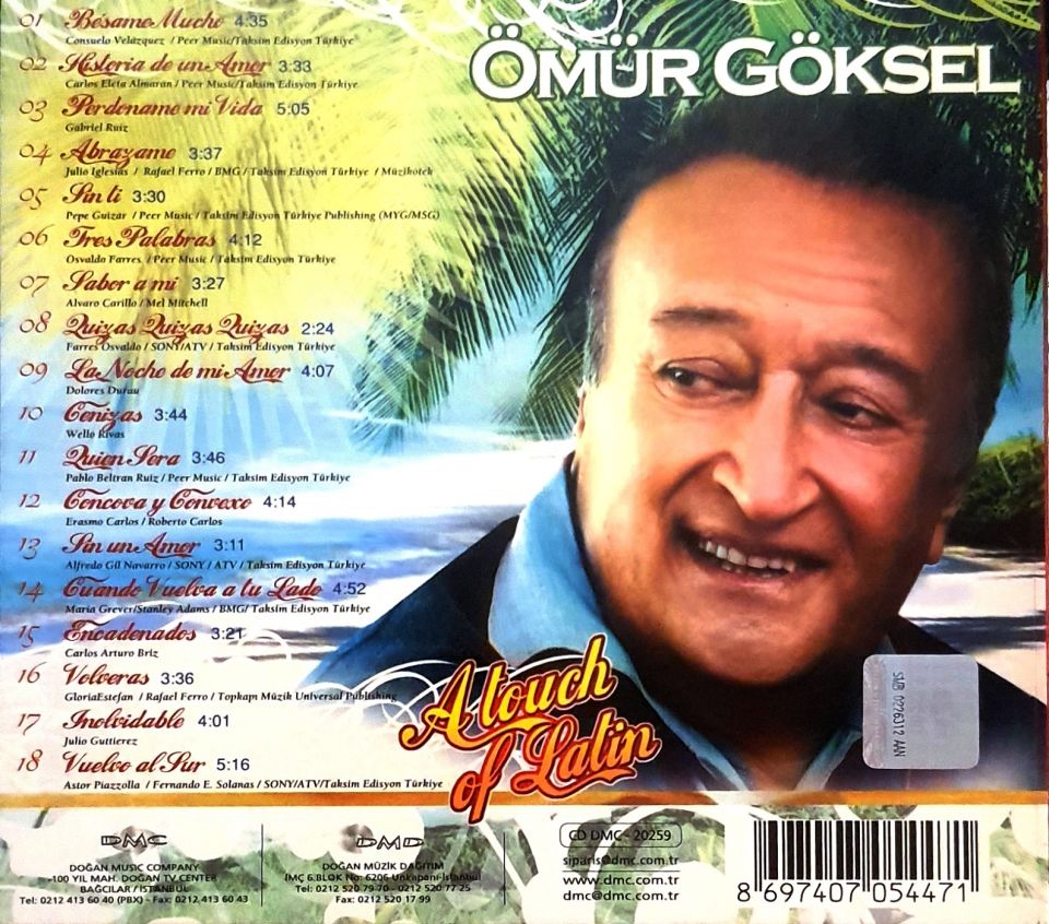 ÖMÜR GÖKSEL - A TOUCH OF LATIN (CD) (2007)