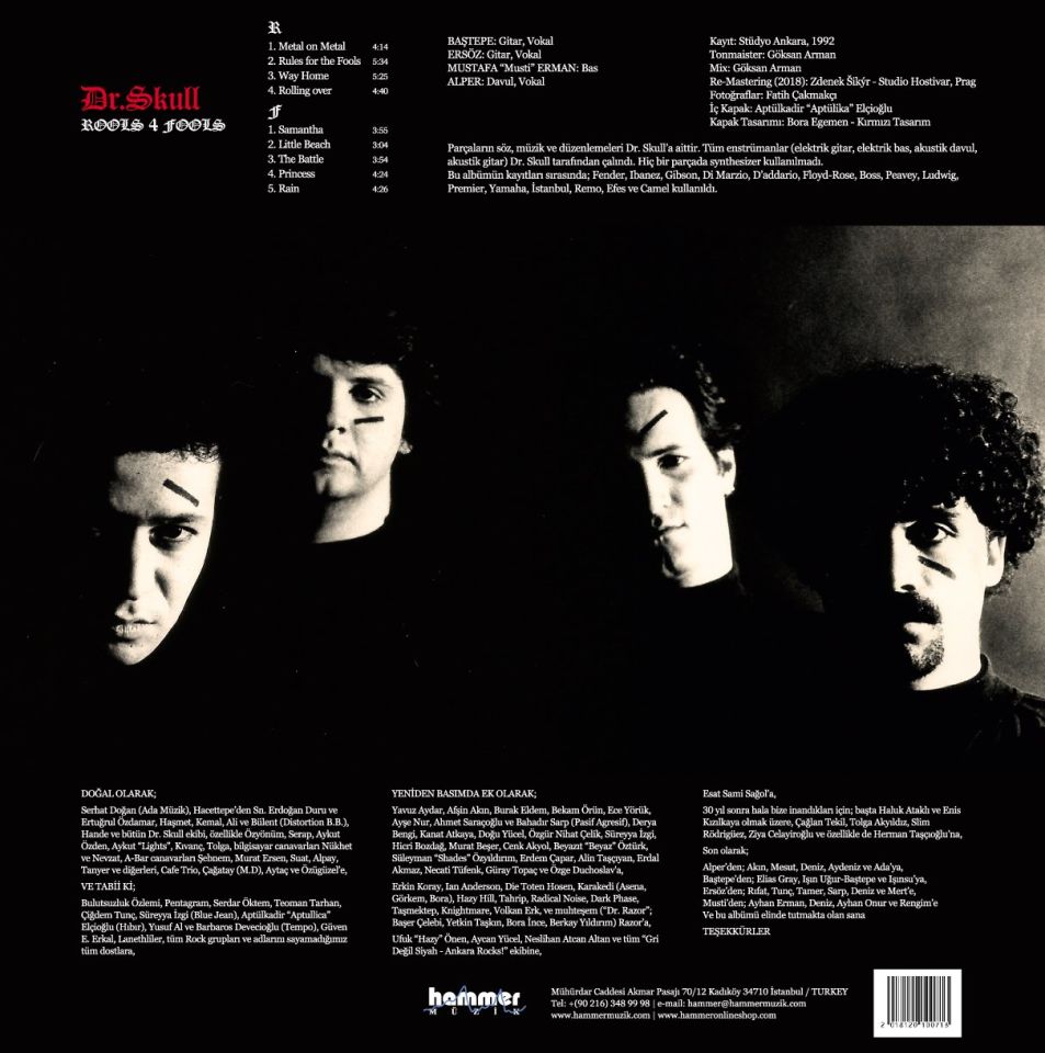 DR. SKULL - ROOLS 4 FOOLS (LP)