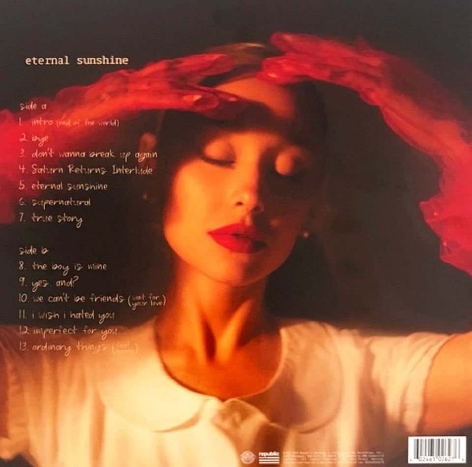 ARIANA GRANDE - ETERNAL SUNSHINE (LP) (RUBY RED) (2024)