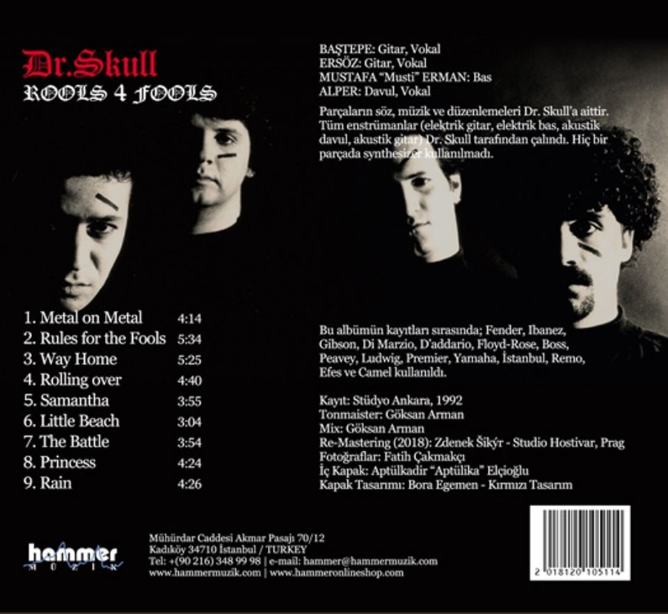 DR. SKULL - ROOLS 4 FOOLS (CD)