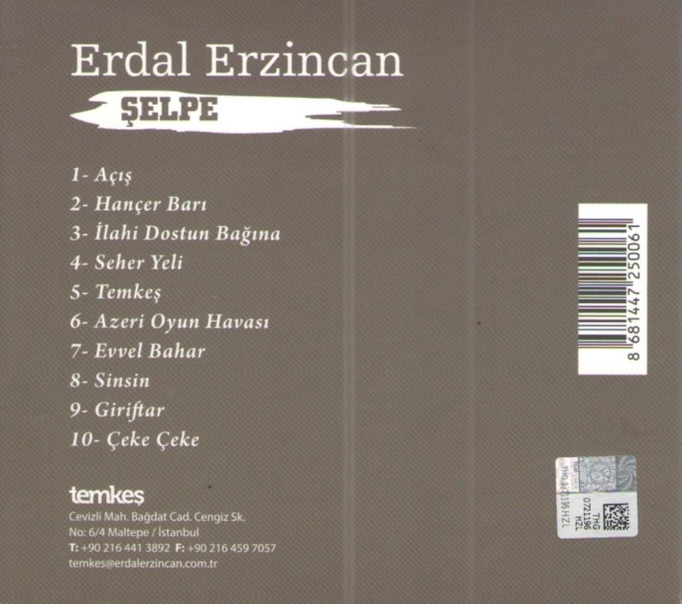 ERDAL ERZİNCAN - ŞELPE