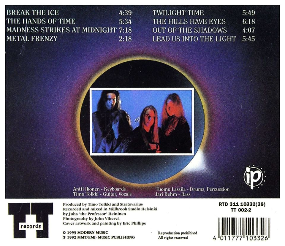 STRATOVARIUS - TWILIGHT TIME (CD) (1995)