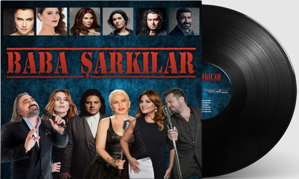 BABA ŞARKILAR - ÇEŞİTLİ SANATÇILAR (LP)