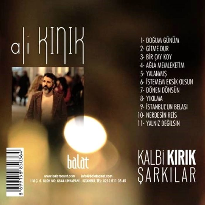 ALİ KINIK - KALBİ KIRIK ŞARKILAR