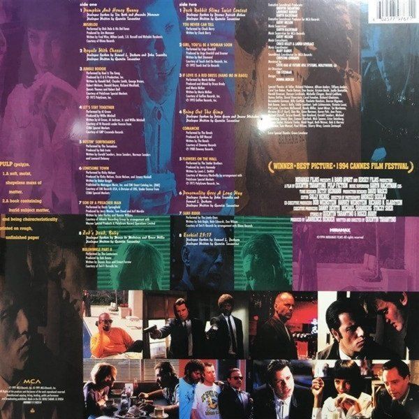 VARIOUS ARTISTS - PULP FICTION (YELLOW VINYL)
