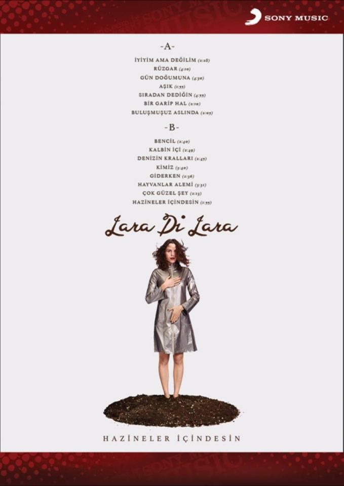 LARA Dİ LARA - HAZİNELER İÇİNDESİN (LP)