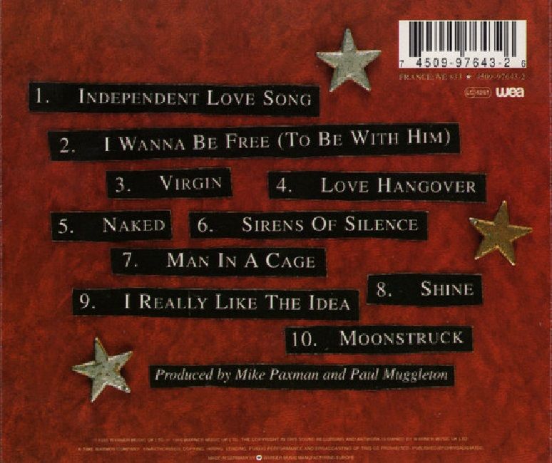 SCARLET - NAKED (CD) (1995)