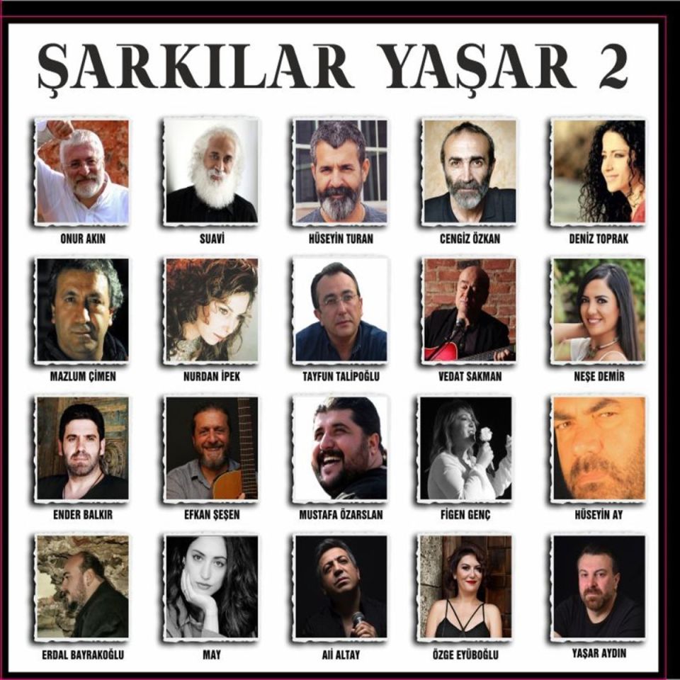 ŞARKILAR YAŞAR 2 - ÇEŞİTLİ SANATÇILAR