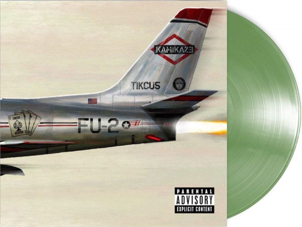 EMINEM	 - KAMIKAZE (OLIVE GREEN) (LP) (2018)