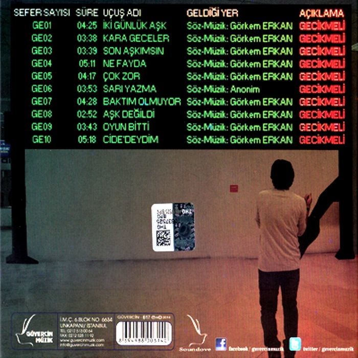 GÖRKEM ERKAN - GECİKMİŞ ŞARKILAR