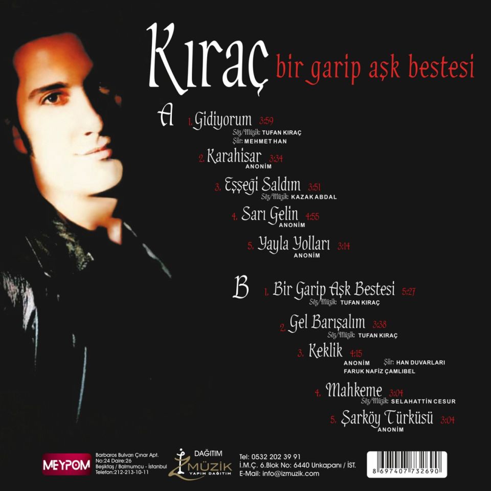 KIRAÇ - BİR GARİP AŞK BESTESİ (LP)
