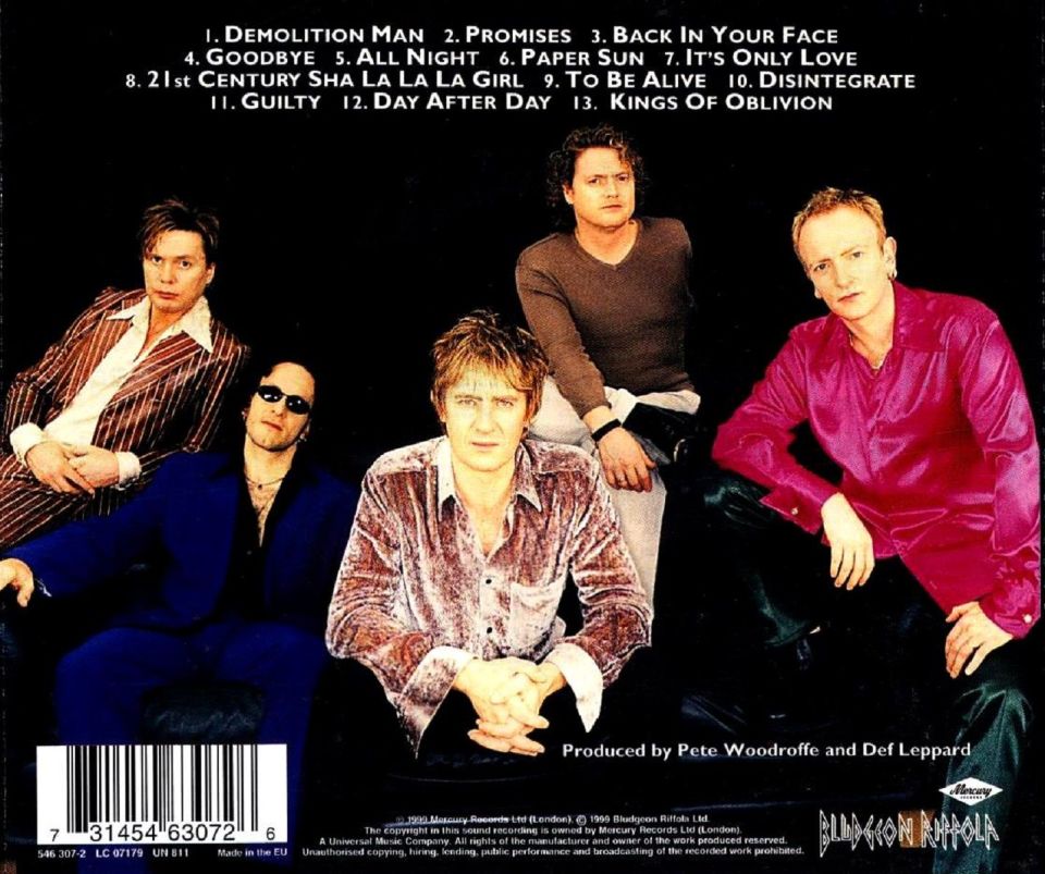 DEF LEPPARD - EUPHORIA (CD) (1999)