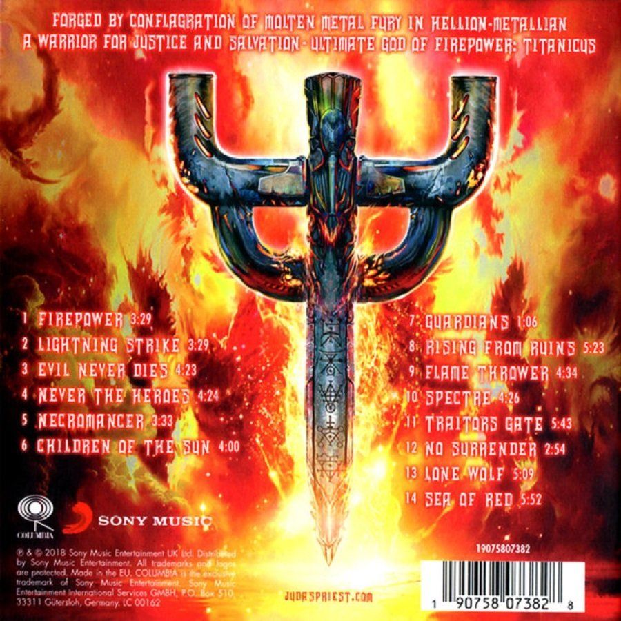 JUDAS PRIEST - FIREPOWER (CD)