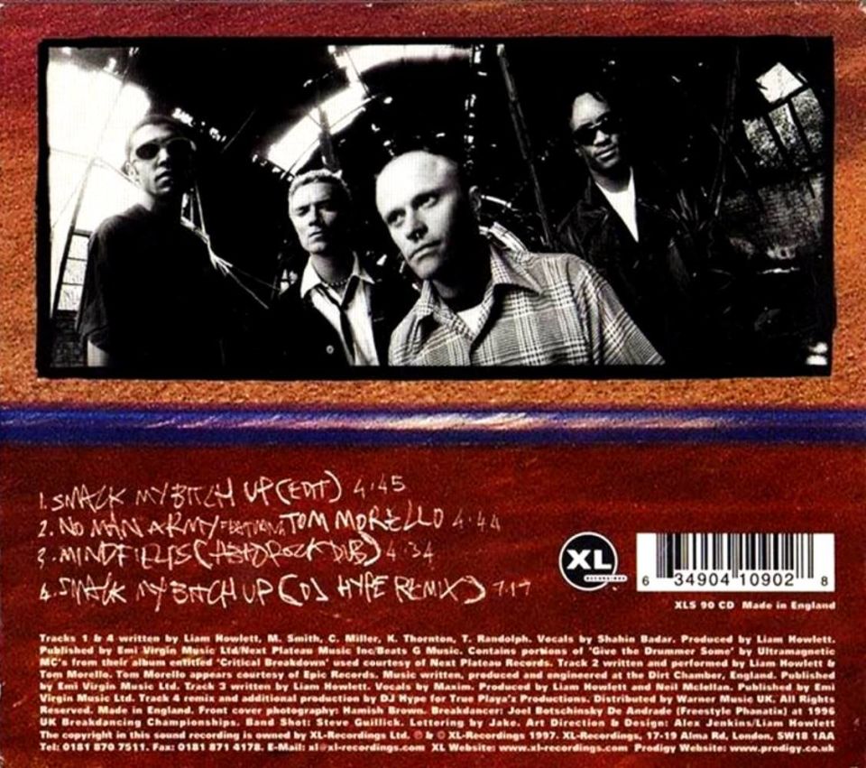 PRODIGY - SMACK MY BITCH UP (CD) (1997)