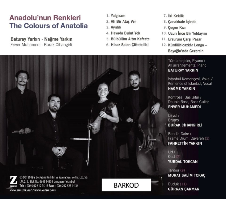 BATURAY YARKIN & NAĞME YARKIN - ANADOLU'NUN RENKLERİ