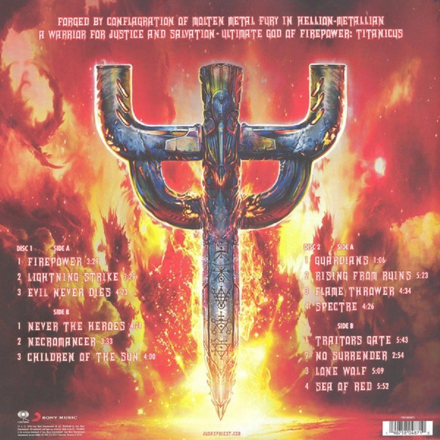 JUDAS PRIEST - FIREPOWER (2 LP)