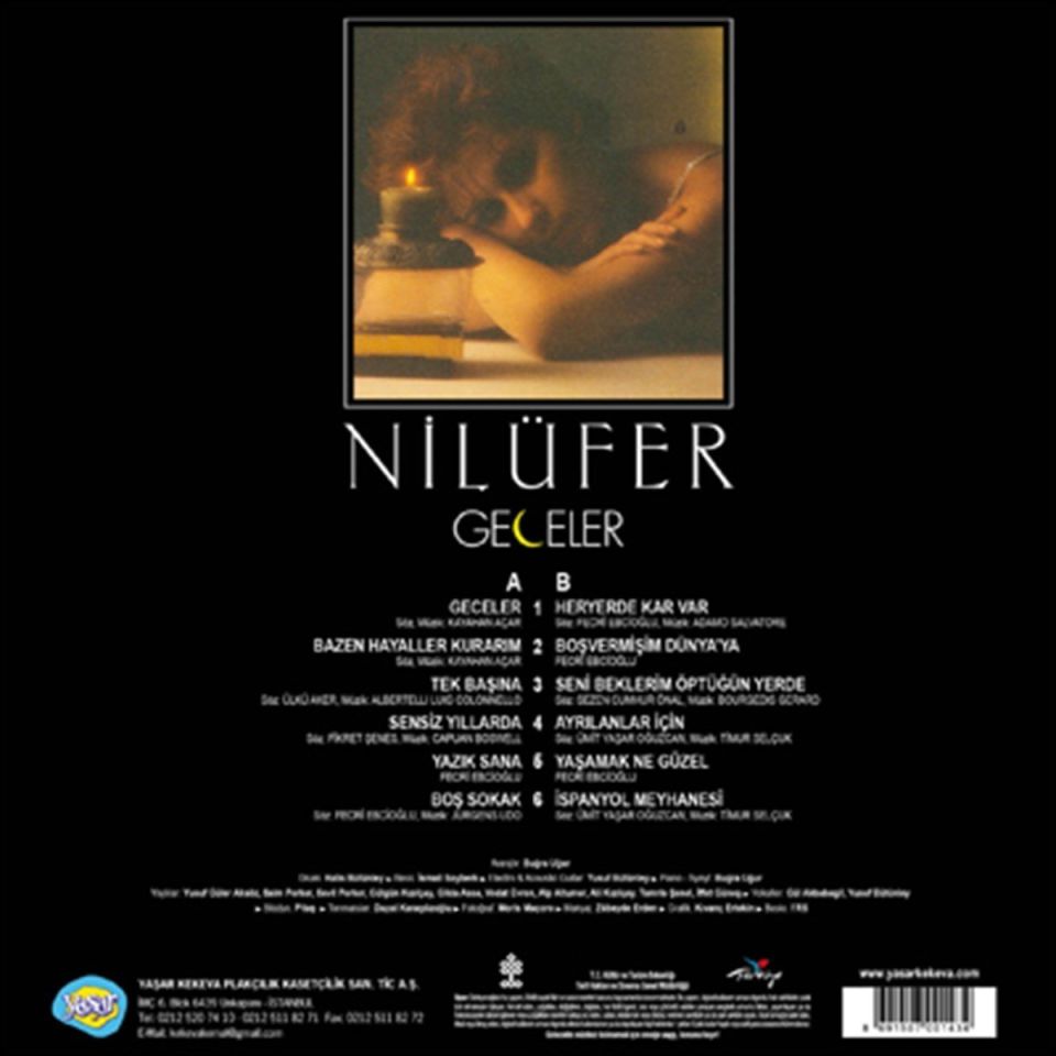 NİLÜFER - GECELER (LP)