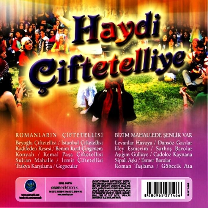 HAYDİ ÇİFTETELLİYE - HAYDİ ÇİFTETELLİYE (2 CD)