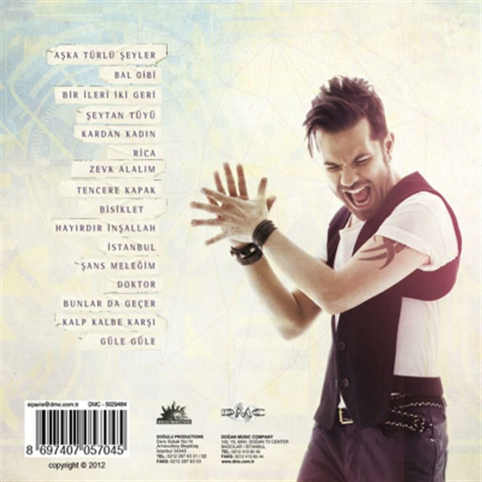 KENAN DOĞULU - AŞKA TÜRLÜ ŞEYLER (CD)