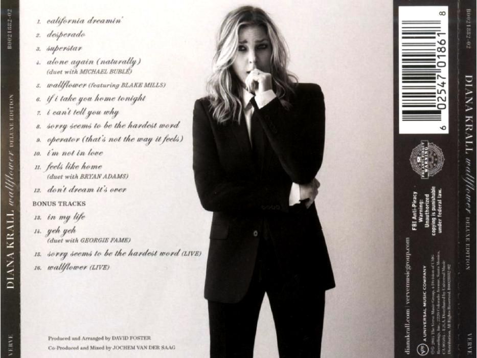 DINA KRALL - WALLFLOWER (DELUXE)