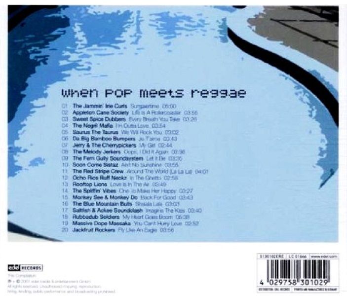 WHEN POP MEETS REGGAE - VARIOUS(CD) (2001)