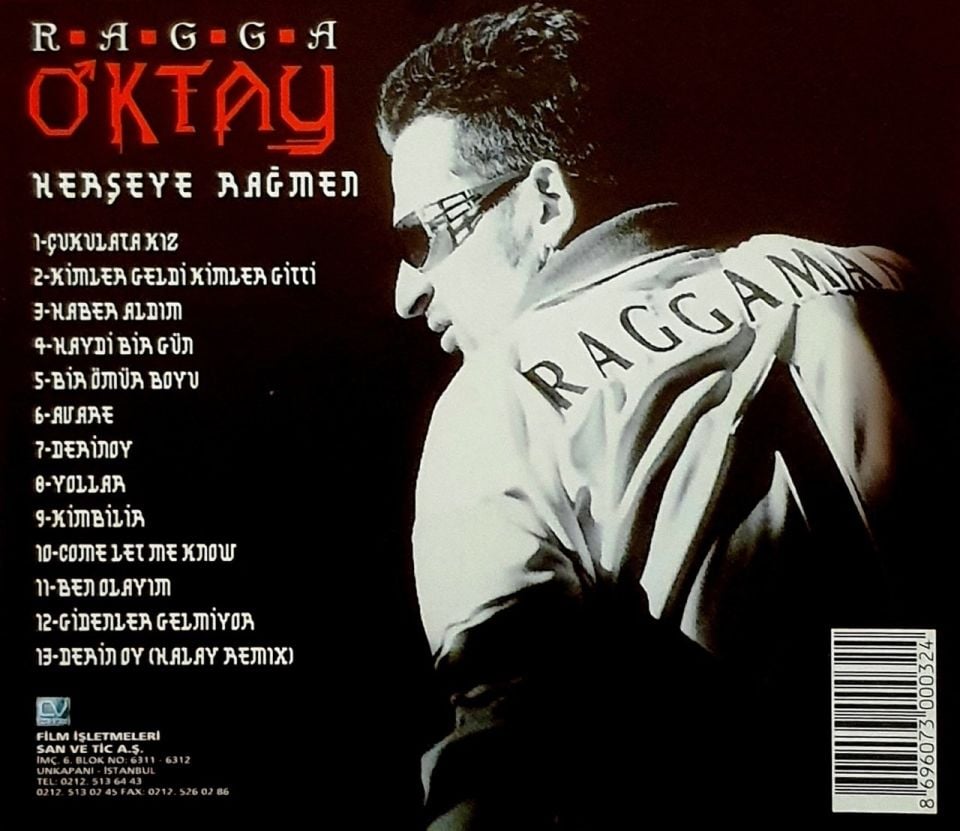 RAGGA OKTAY - HERŞEYE RAĞMEN (CD) (1998)