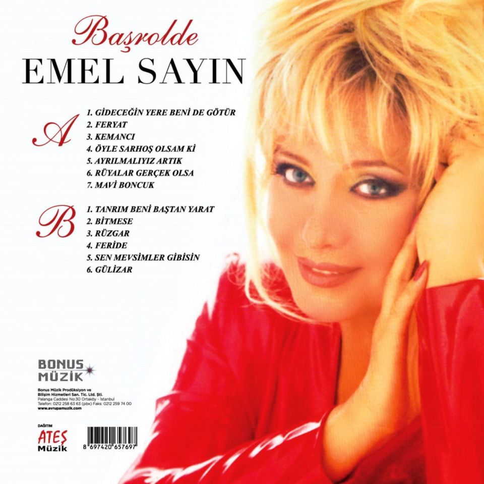 EMEL SAYIN - BAŞROLDE (LP)