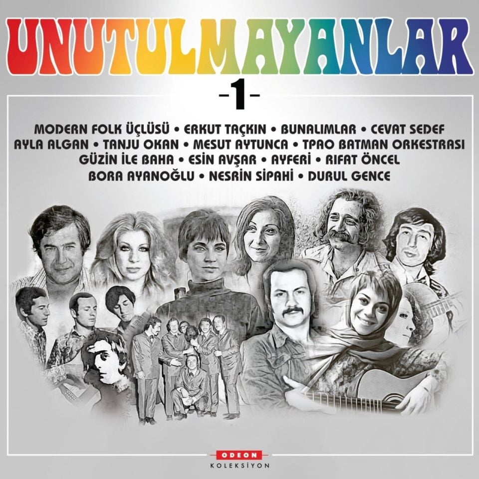 UNUTULMAYANLAR-1 - ÇEŞİTLİ SANATÇILAR (LP)