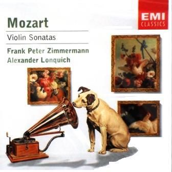 MOZART WOLFGANG AMADEUS - VIOLIN SONATAS FRANK PETER ZIMMERMANN ALEXANDER LONQUICH