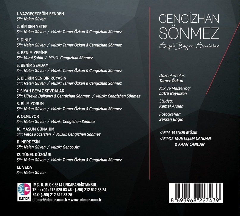 CENGİZHAN SÖNMEZ - SİYAH BEYAZ SEVDALAR