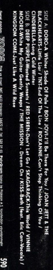 THE SOFT & SLOW SIDE OF HARD & HEAVY  - VARIOUS (MC) (1998)