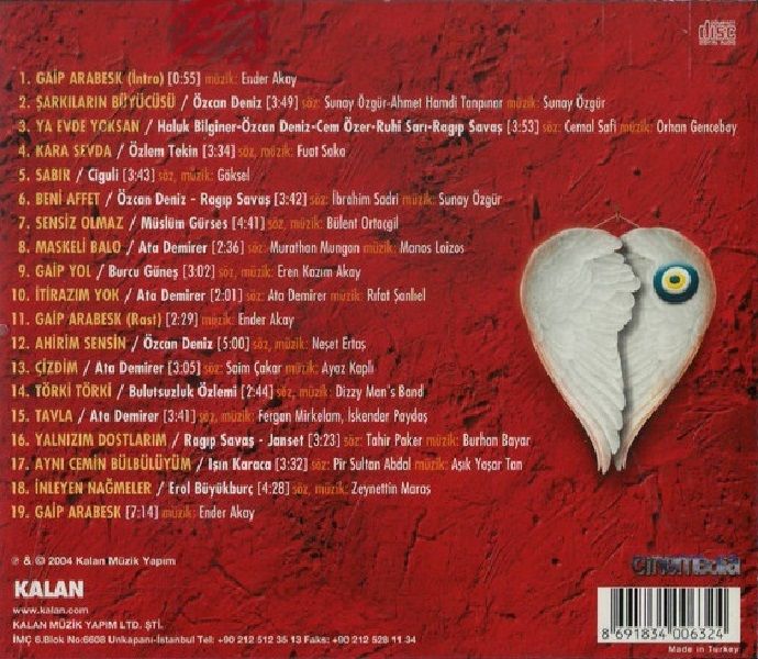 NEREDESİN FİRUZE - FİLM MÜZİĞİ (CD) (2004)