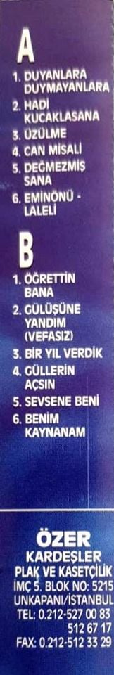 GÜLLÜ - DEĞMEZMİŞ SANA... (MC) (1996)