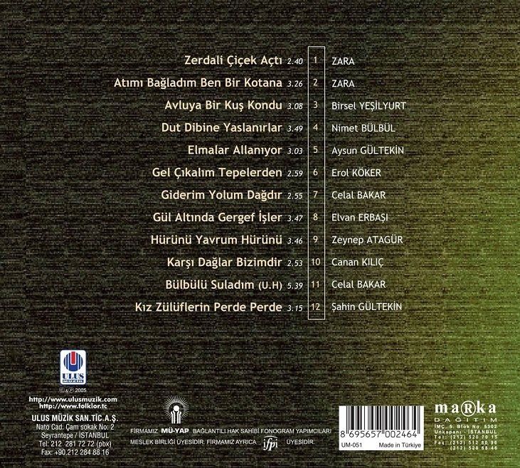 TÜRKÜLERLE TÜRKİYE (TÜRKİYE WITH FOLK SONGS) - 29 GÜMÜŞHANE